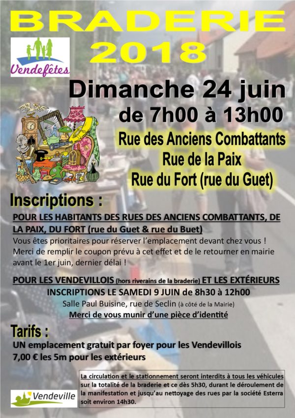 Braderie de Vendeville 2018