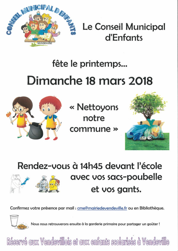 CME 2018_Nettoyons notre commune_Vendeville