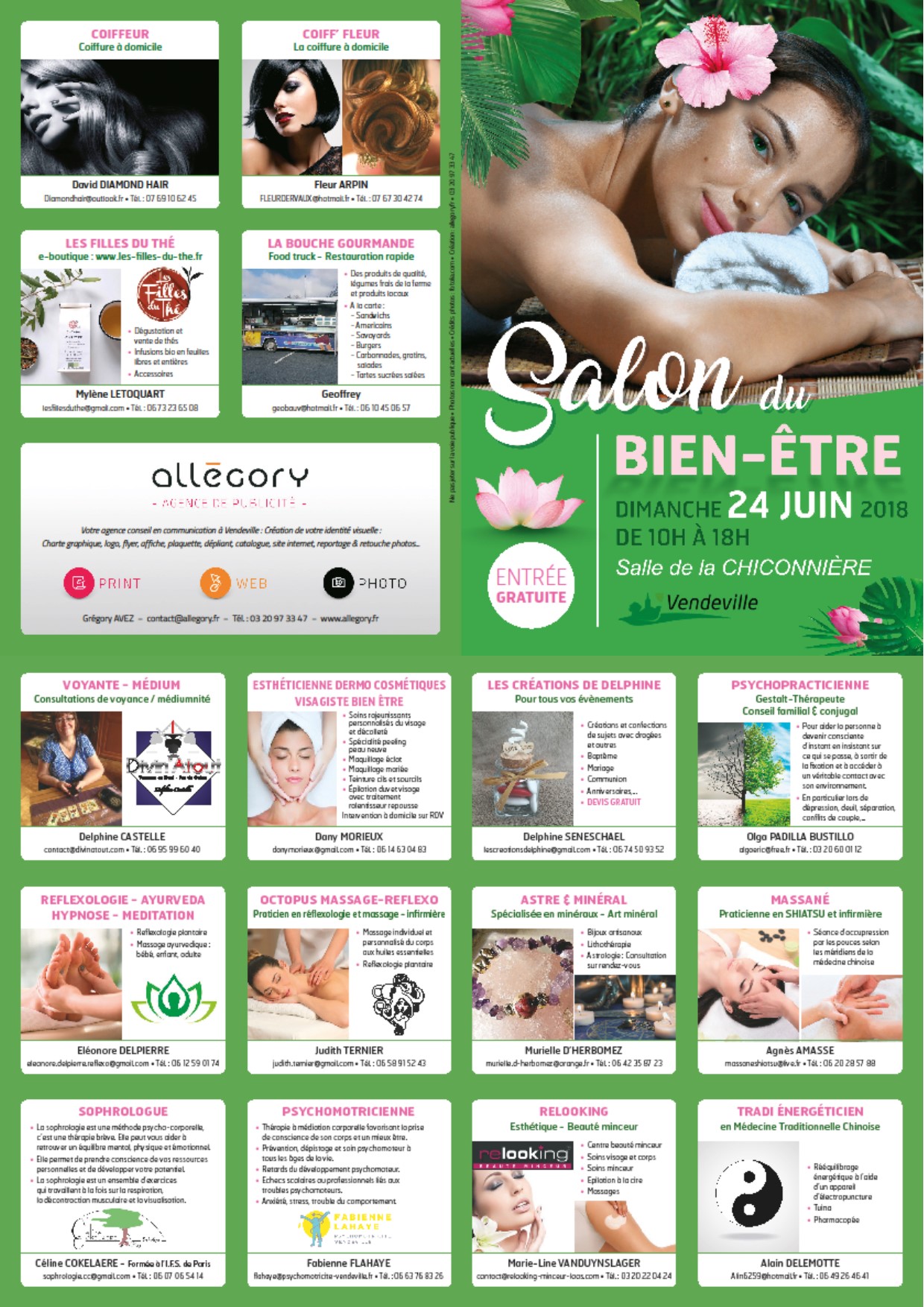 Salon Bien-être programme