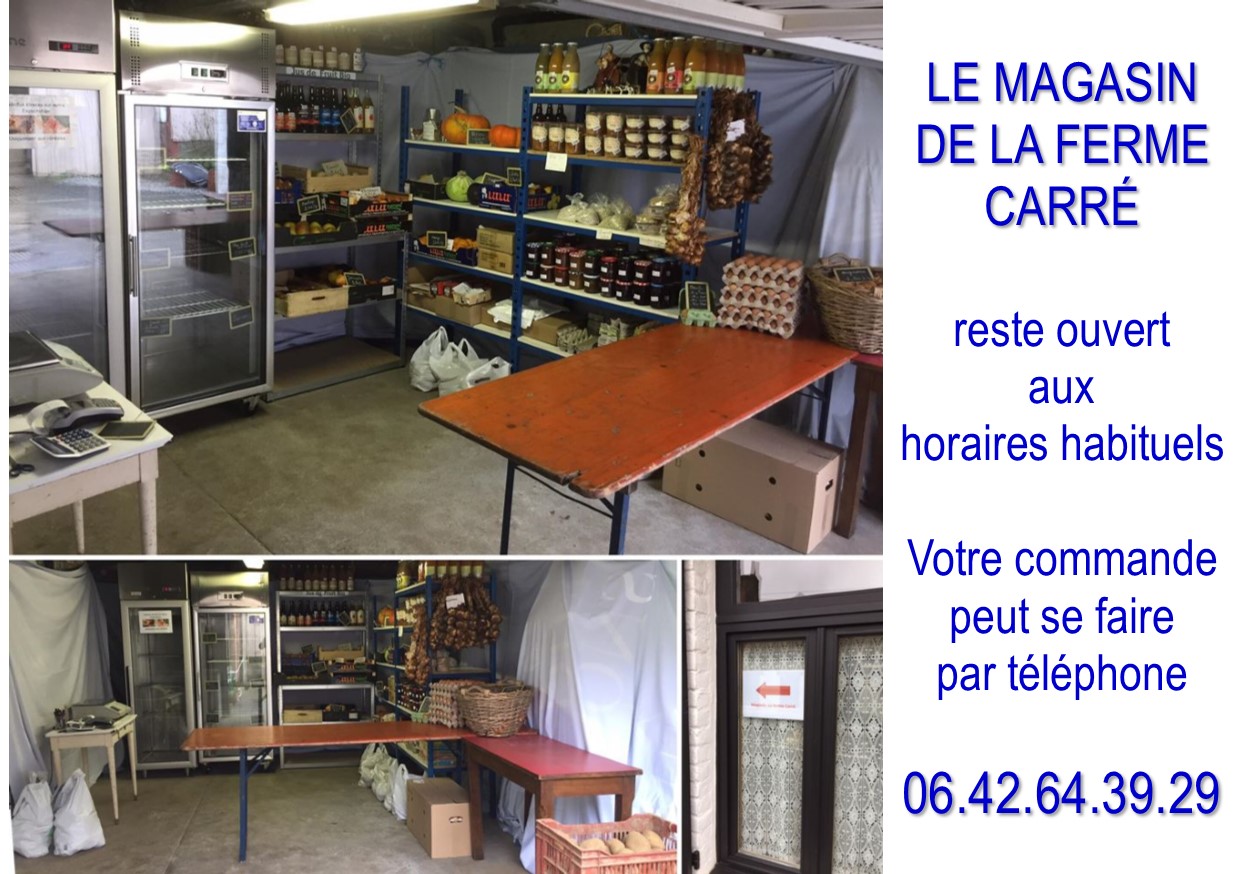 Covid 19 Info Ferme Carré